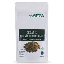 Wefood Organik Kenevir Tohumu Tozu 100g