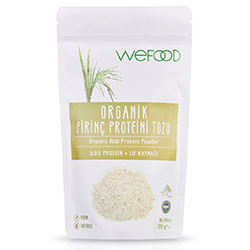 Wefood Organik Pirinç Proteini Tozu 100g