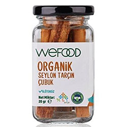 Wefood Organic Ceylon Cinnamon Bark 20g