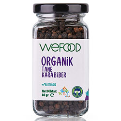 Wefood Organic Black Pepper 80g