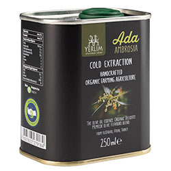 Yerlim Organik Ada Ambrosia Cold Press Extra Virgin Olive Oil 250ml