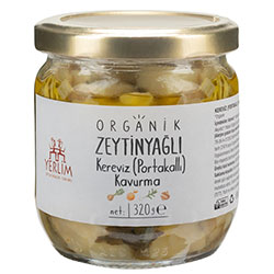 Yerlim Organik Zeytinyağlı Portakallı Kereviz Kavurma 320g