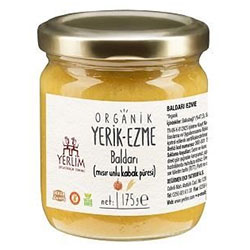 Yerlim Organik Kabak ve Balkabağı Püresi  Baldarı  175g