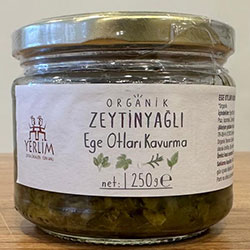 Yerlim Organic Roasted Agean Herbs with Olive Oil 320g