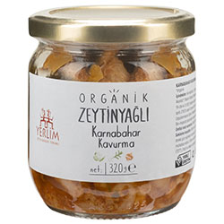 Yerlim Organik Zeytinyağlı Karnabahar Kavurma 320g