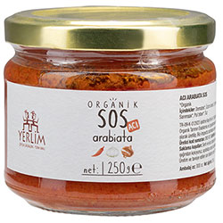 Yerlim Organic Aabiata Sauce 250g