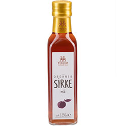 Yerlim Organik Erik Sirkesi 250ml