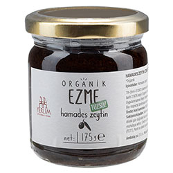 Yerlim Organic Black Olive Paste  Saltless  175g