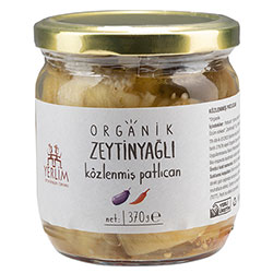 Yerlim Organik Zeytinyağlı Közlenmiş Patlıcan 370g