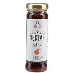 Yerlim Organik Şeftali Nektarı 125g