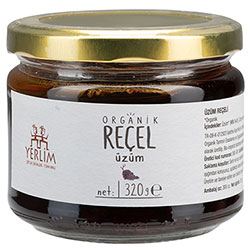 Yerlim Organik Üzüm Reçeli 320g