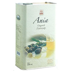 Yerlim Organic Ania Virgin Olive Oil  Light Taste and Aroma  3L
