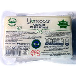 Yoncadan Organic Kashar Cheese 400g