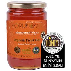 Yörükçayır Organic Raw Honey 850g