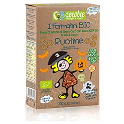 Zerotre Organic Pasta With Vegetables  Pumpkin  Ruotine  250g