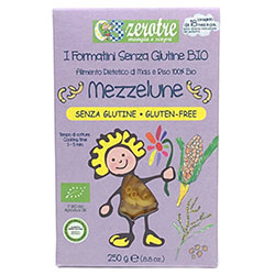 Zerotre Organic Gluten-Free Pasta  Mezzelune  250g