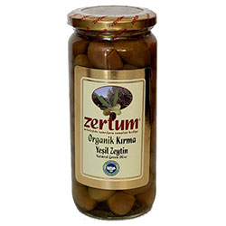 Zertum Organik Yeşil Zeytin  Kırma  475g